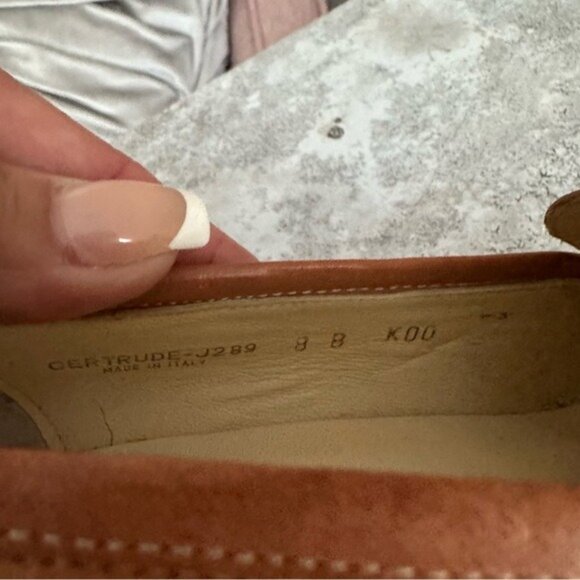 Coach Vintage Gertrude Heeled Loafers Black Leather Size 8B Classic Preppy - Picture 10 of 15